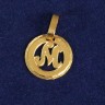 Pingente em Ouro 19, 2 Quilates