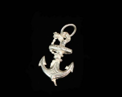 Pingente em Prata 835 Ancora