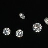 Diamantes Lapidação Brilhante Redondos