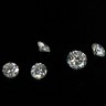 Diamantes Lapidação Brilhante Redondos