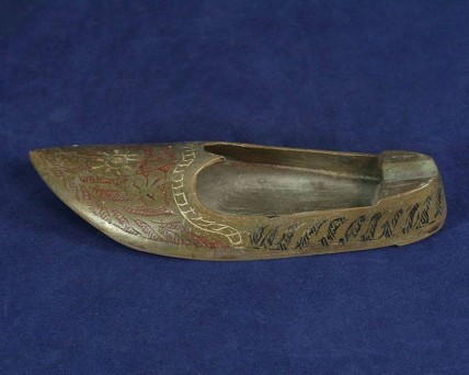 Sapato decorativo em Bronze