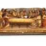 Antiquíssima Escultura de Ceia de Cristo 