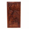 Quadro Decorativo Esculpido em Madeira Arte Africana