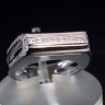 Anel Modernista em Ouro Branco (19,2 Quilates) e DIAMANTES