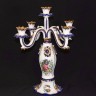 Par de Candelabros em Porcelana da Renomada Marca MYRTUS