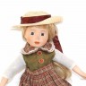 Boneca em Porcelana Campestre