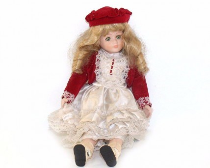 Boneca Antiga de Porcelana