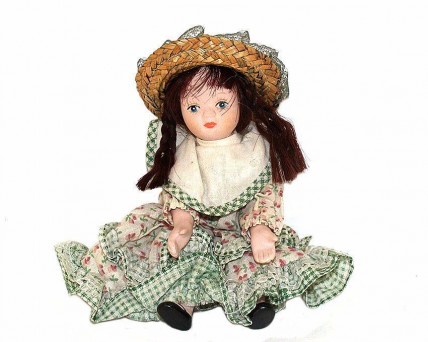 Boneca Antiga em Porcelana