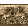 Quadro Espelho Decorativo folheado a Prata de Lei 925