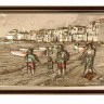 Quadro Espelho Decorativo folheado a Prata de Lei 925