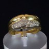 Anel em Ouro (19,2 Quilates) e Diamantes