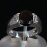 Anel em Ouro Branco e Diamantes (19,2 Quilates)