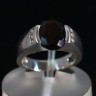 Anel em Ouro Branco e Diamantes (19,2 Quilates)