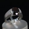 Anel em Ouro Branco e Diamantes (19,2 Quilates)
