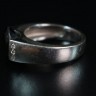 Anel em Ouro Branco e Diamantes (19,2 Quilates)