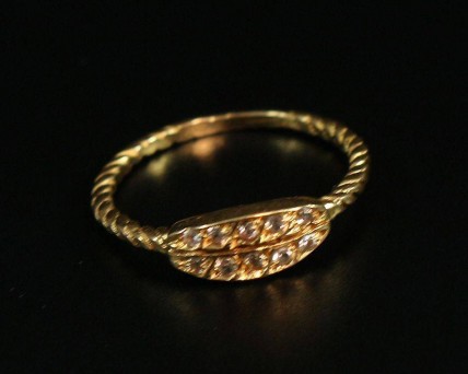 Anel em OURO (19.2 Quilates)