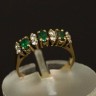 Anel em Ouro (19,2 Quilates) e Diamantes
