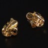 Brincos Antigos em Ouro (Contraste Cabeça de Dragão)