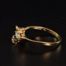 Anel em Ouro (18 Quilates) e Diamante