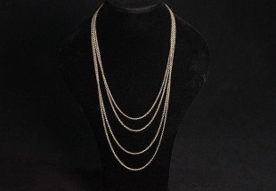 Cordão antigo em Ouro (Cabeça de Dragão)