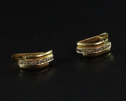 Brincos em Ouro (19,2 Quilates)