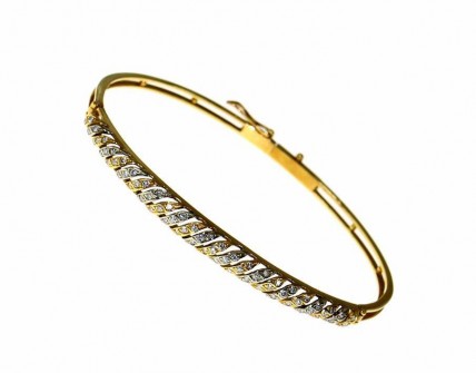 Escrava em Ouro (19,2 Quilates) e Diamantes