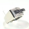 Anel em Ouro Branco (19.2 Quilates)  Diamantes 