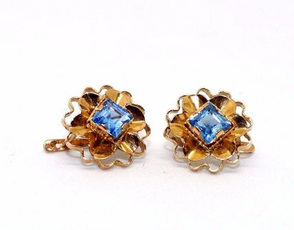 Brincos em Ouro (19,2 Quilates)