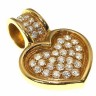 Pendente em Ouro (19.2 Quilates) e DIAMANTES