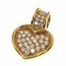Pendente em Ouro (19.2 Quilates) e DIAMANTES