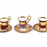 Conjunto de Três Chávena de Café 'OHASHI CHINA'