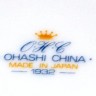 Conjunto de Duas Chávenas de Chá 'OHASHI CHINA'