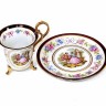 Conjunto de Duas Chávenas de Chá 'OHASHI CHINA'