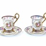 Conjunto de Duas Chávenas de Café 'OHASHI CHINA'