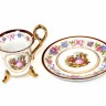 Conjunto de Duas Chávenas de Café 'OHASHI CHINA'