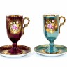 Conjunto de Duas Chávenas de Café 'OHASHI CHINA'