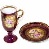 Conjunto de Duas Chávenas de Café 'OHASHI CHINA'