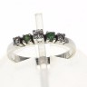 Anel em Ouro Branco (19.2 Quilates) e Diamantes