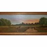 Pintura a óleo sobre tela Paisagem Naturalista