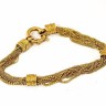 Conjunto de Colar e Pulseira em Ouro (19.2 Quilates)