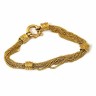 Conjunto de Colar e Pulseira em Ouro (19.2 Quilates)