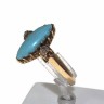 Anel em Ouro (14 Quilates) e Diamantes