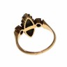 Anel em Ouro (14 Quilates) e Diamantes