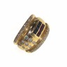 Anel em Ouro (19.2 Quilates) Diamantes Rubis e Safira