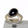 Anel em Ouro (14 Quilates) e Diamantes