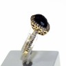 Anel em Ouro (14 Quilates) e Diamantes
