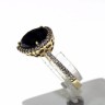 Anel em Ouro (14 Quilates) e Diamantes