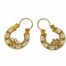 Arrecada em Ouro Filigrana (19.2 Quilates)