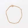 Pulseira em OURO de 19,2 Quilates e Pérolas