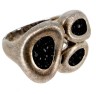 Anel em Prata 925 e Onix